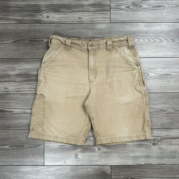 Faded Carhartt Carpenter Shorts - Picture 1 of 6